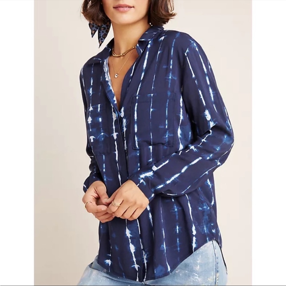 Anthropologie Cloth & Stone Robyn Button-down - Picture 2 of 6
